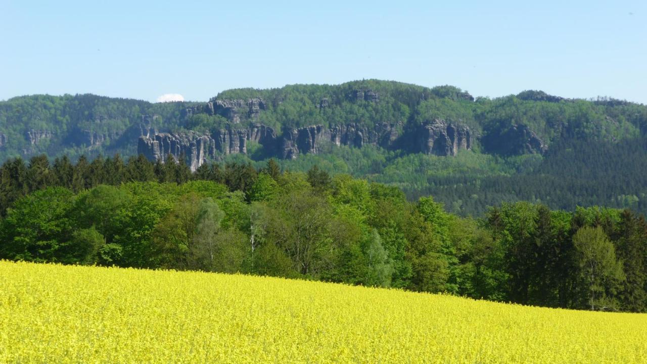 4-Bettzimmer Saechsische Schweiz Mittelndorf Zewnętrze zdjęcie